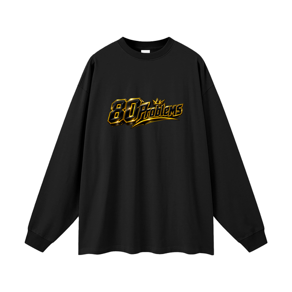 Chris Poorman Oversized Long Sleeve T-Shirt