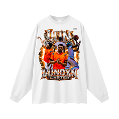 Lundyn Laster Oversized Long Sleeve T-Shirt