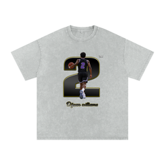 Dijuan williams Washed Oversized T-Shirt