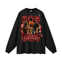 Tyeron Hines Oversized Long Sleeve T-Shirt