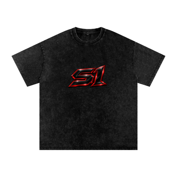 Santonio campbell Washed Oversized T-Shirt