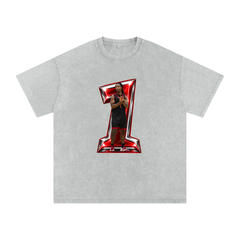 David Williams Washed Oversized T-Shirt