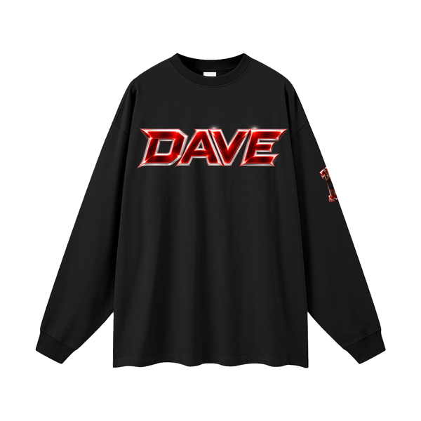 David Williams Oversized Long Sleeve T-Shirt
