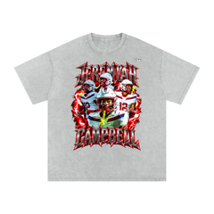 Jeremiah Campbell Washed Oversized T-Shirt