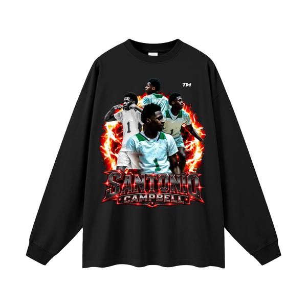 Santonio campbell Oversized Long Sleeve T-Shirt