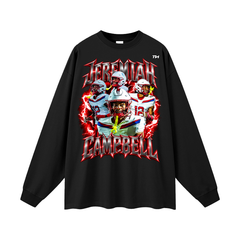 Jeremiah Campbell Oversized Long Sleeve T-Shirt
