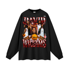 David Williams Oversized Long Sleeve T-Shirt