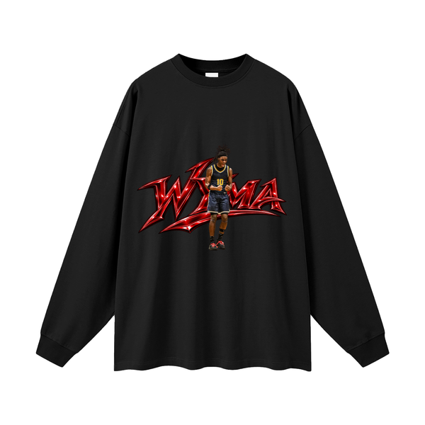 Tyeron Hines Oversized Long Sleeve T-Shirt