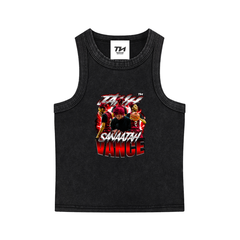 Sanaajah Vance Washed Tank Top