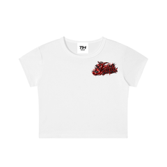 Sanaajah Vance Washed Crop Top