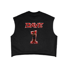 David Williams front and back Print Tank Top