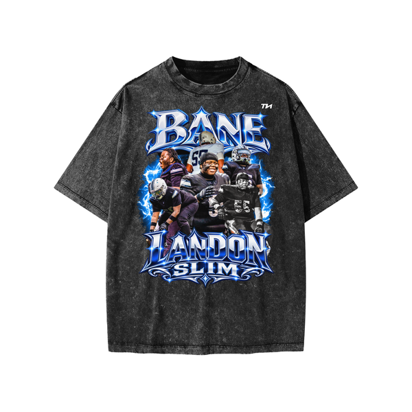 Landon slim Washed Kids' T-Shirt