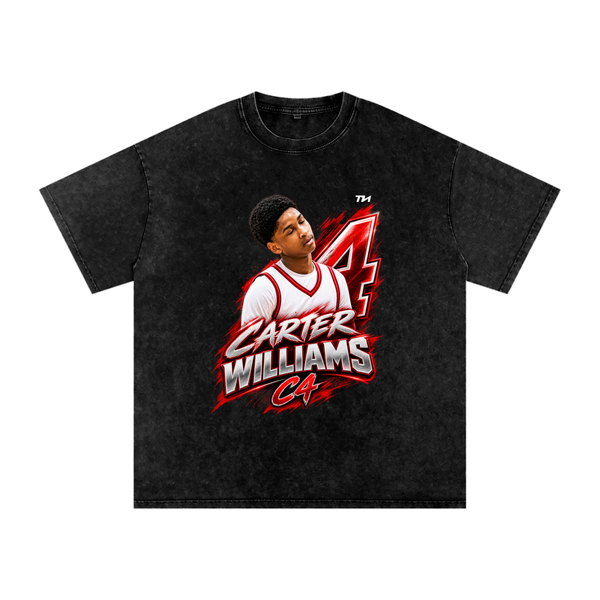 Carter Williams Washed Oversized T-Shirt