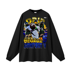 George Comfort Oversized Long Sleeve T-Shirt