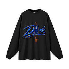 Damien jones Oversized Long Sleeve T-Shirt