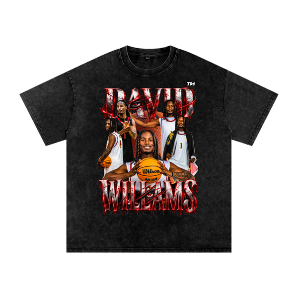 David Williams Washed Oversized T-Shirt