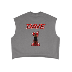 David Williams front and back Print Tank Top