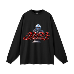DAYVION Oversized Long Sleeve T-Shirt