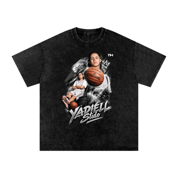 Yadiell Stulo Washed Oversized T-Shirt