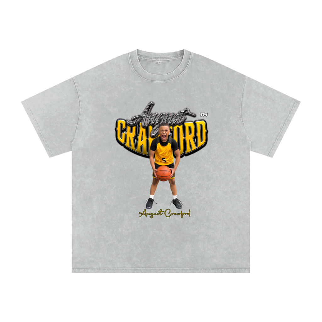 August Crawford Washed Oversized T-Shirt