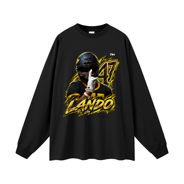 Landon Boston Oversized Long Sleeve T-Shirt