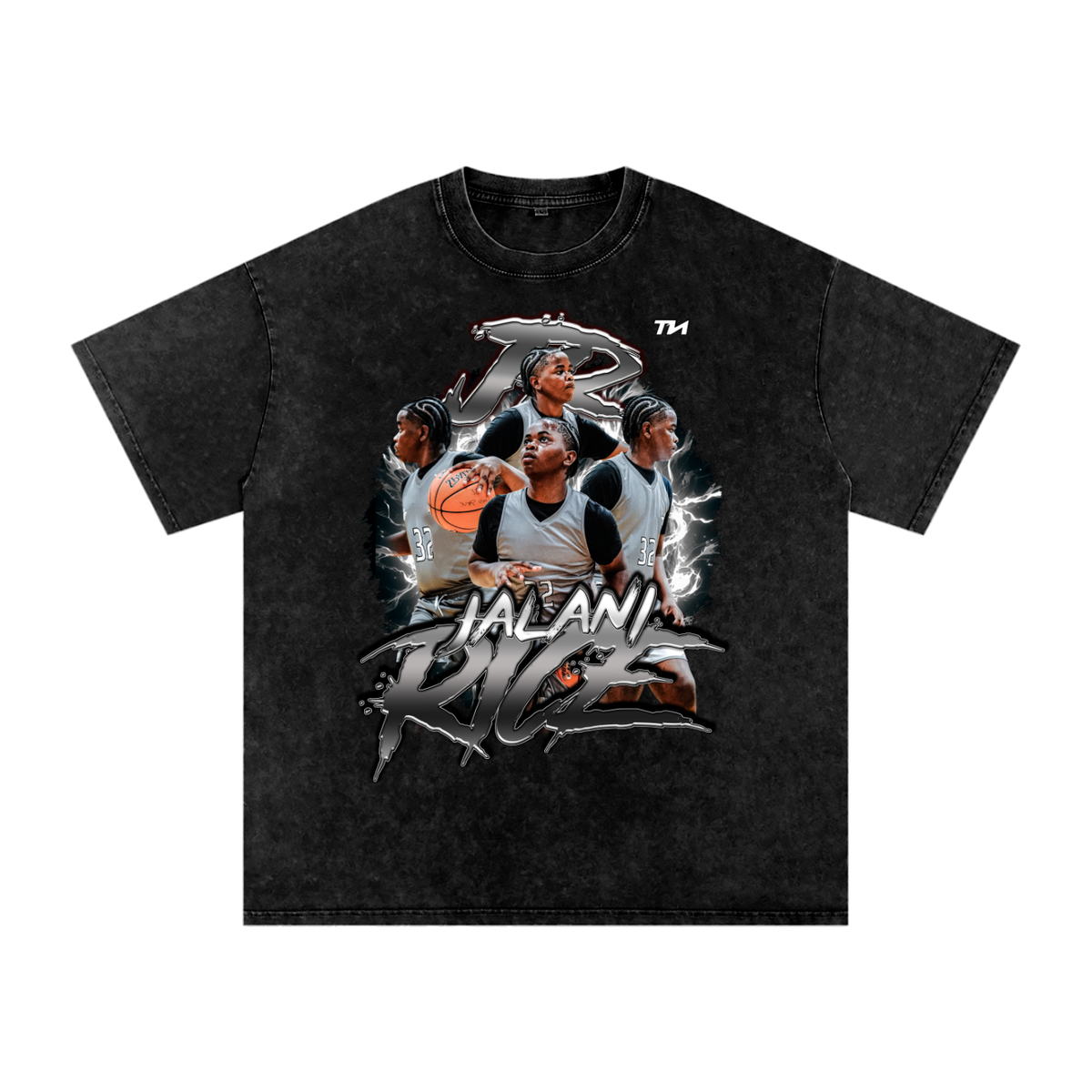 Jalani rice Washed Oversized T-Shirt