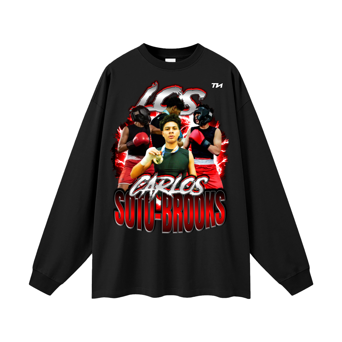 Carlos Soto-brooks Oversized Long Sleeve T-Shirt