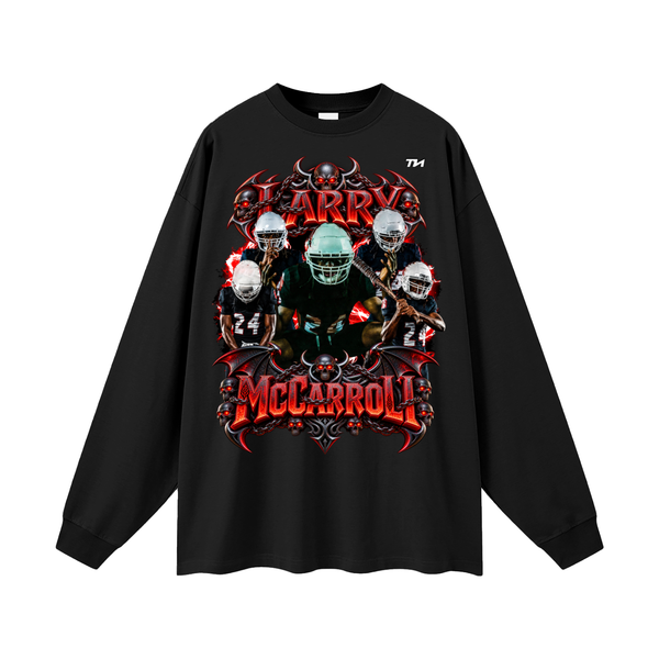 Larry McCarroll  Oversized Long Sleeve T-Shirt