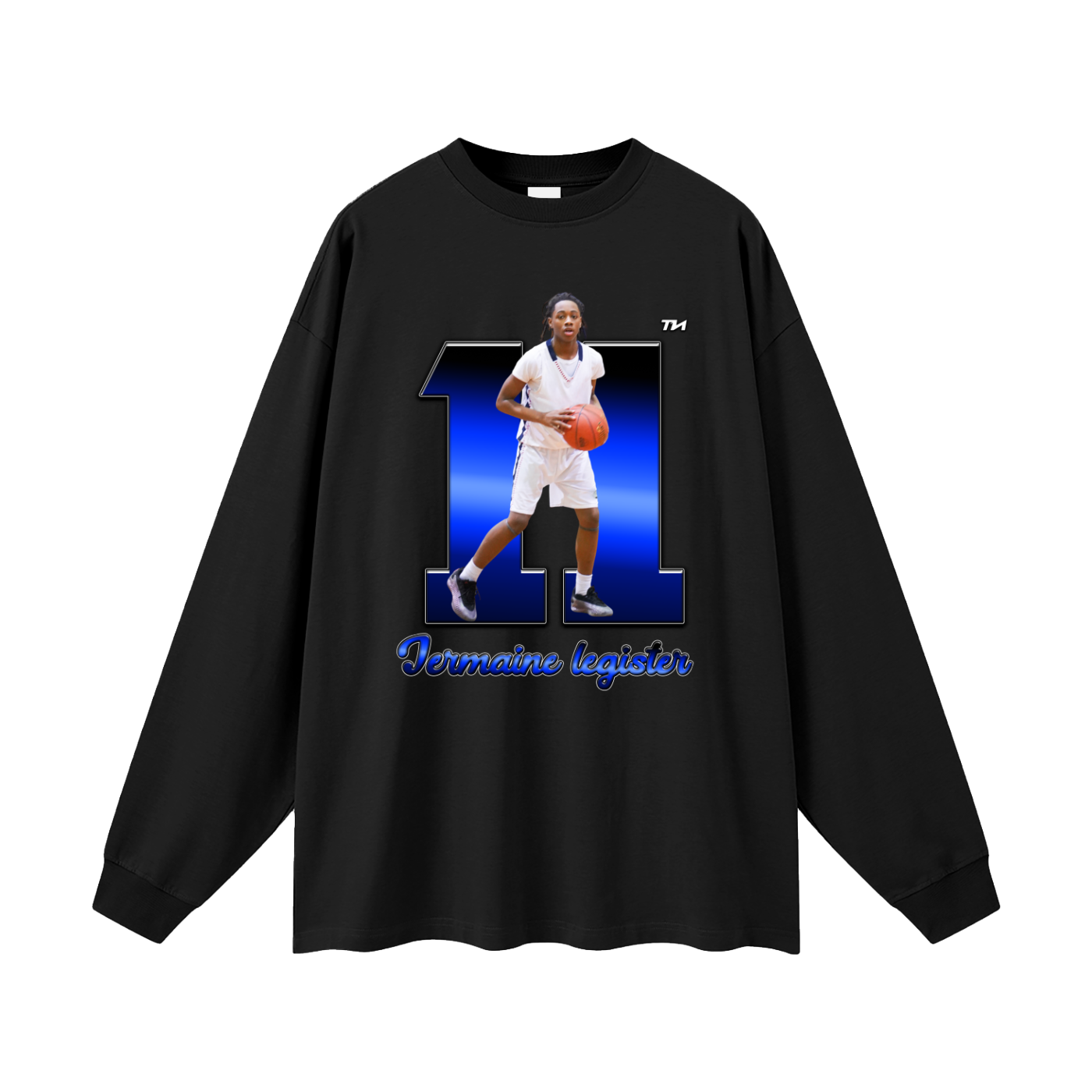Jermaine legister Oversized Long Sleeve T-Shirt