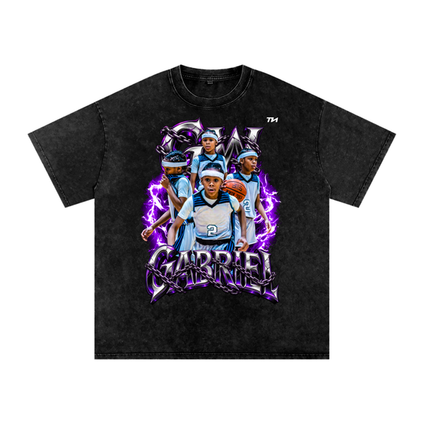 Gabriel  Washed Oversized T-Shirt