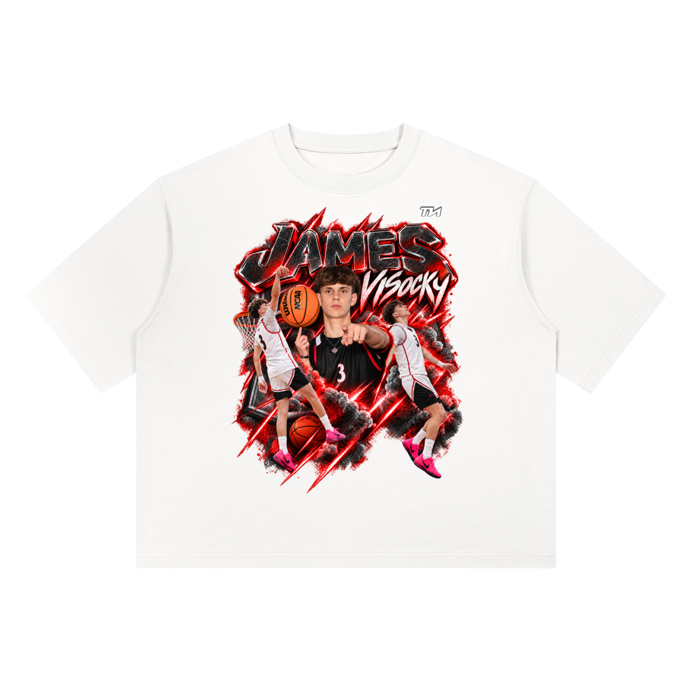 James Visocky Heavyweight Boxy T-Shirt