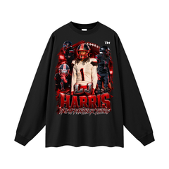 LJ harris Oversized Long Sleeve T-Shirt
