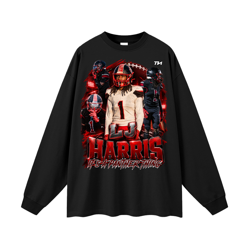 LJ harris Oversized Long Sleeve T-Shirt