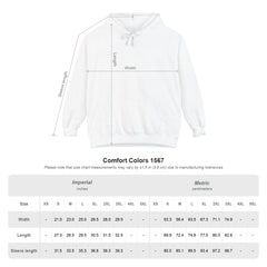 Eli pines Unisex Garment-Dyed Hoodie