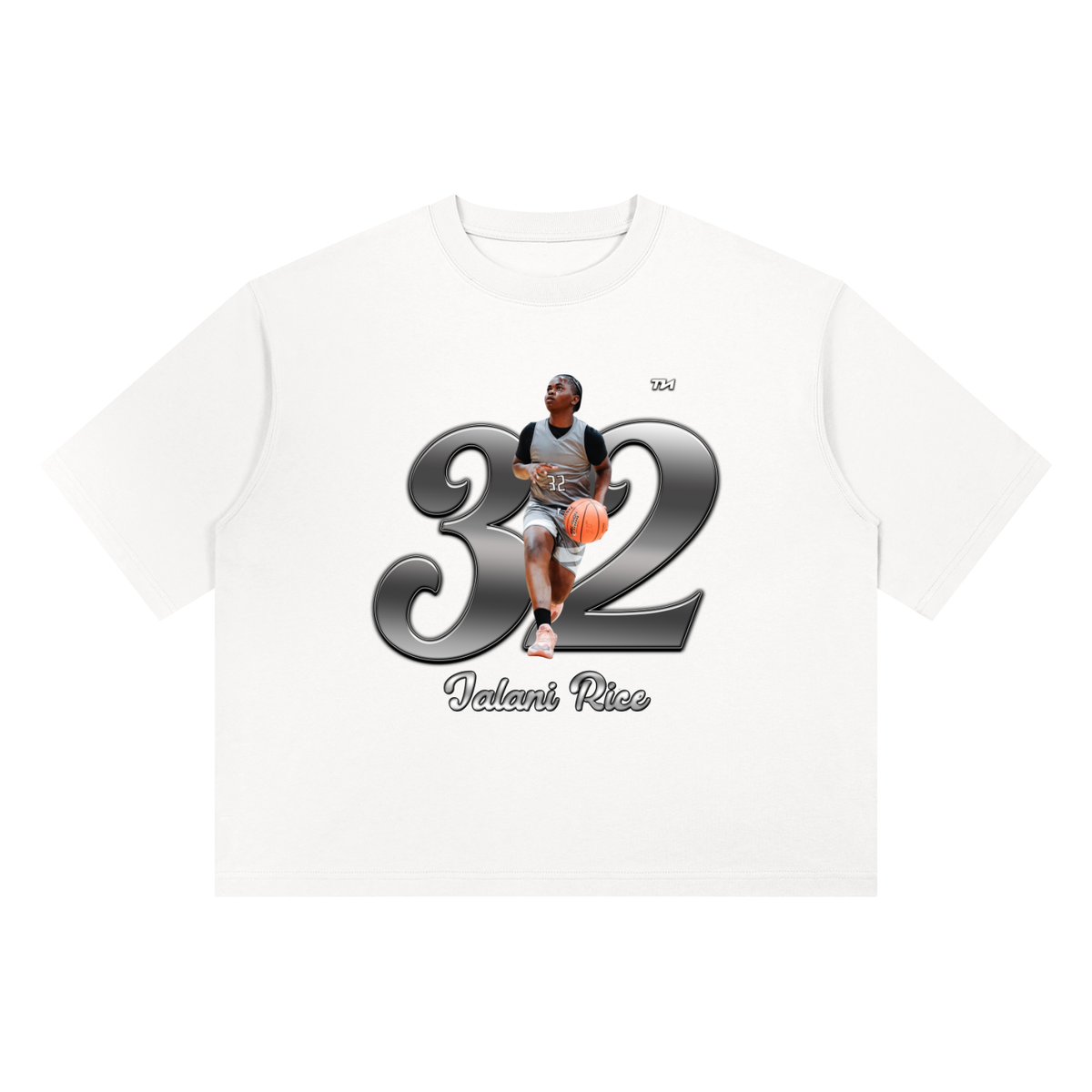 Jalani rice Heavyweight Boxy T-Shirt