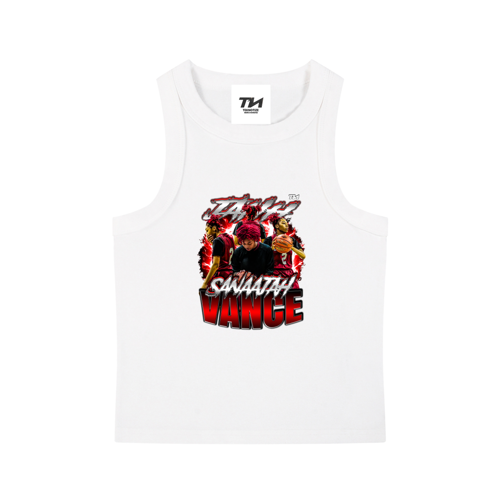 Sanaajah Vance Washed Tank Top