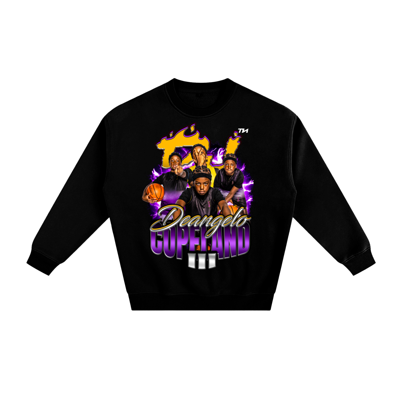 Deangelo copeland lll Fleeced Sweatshirt