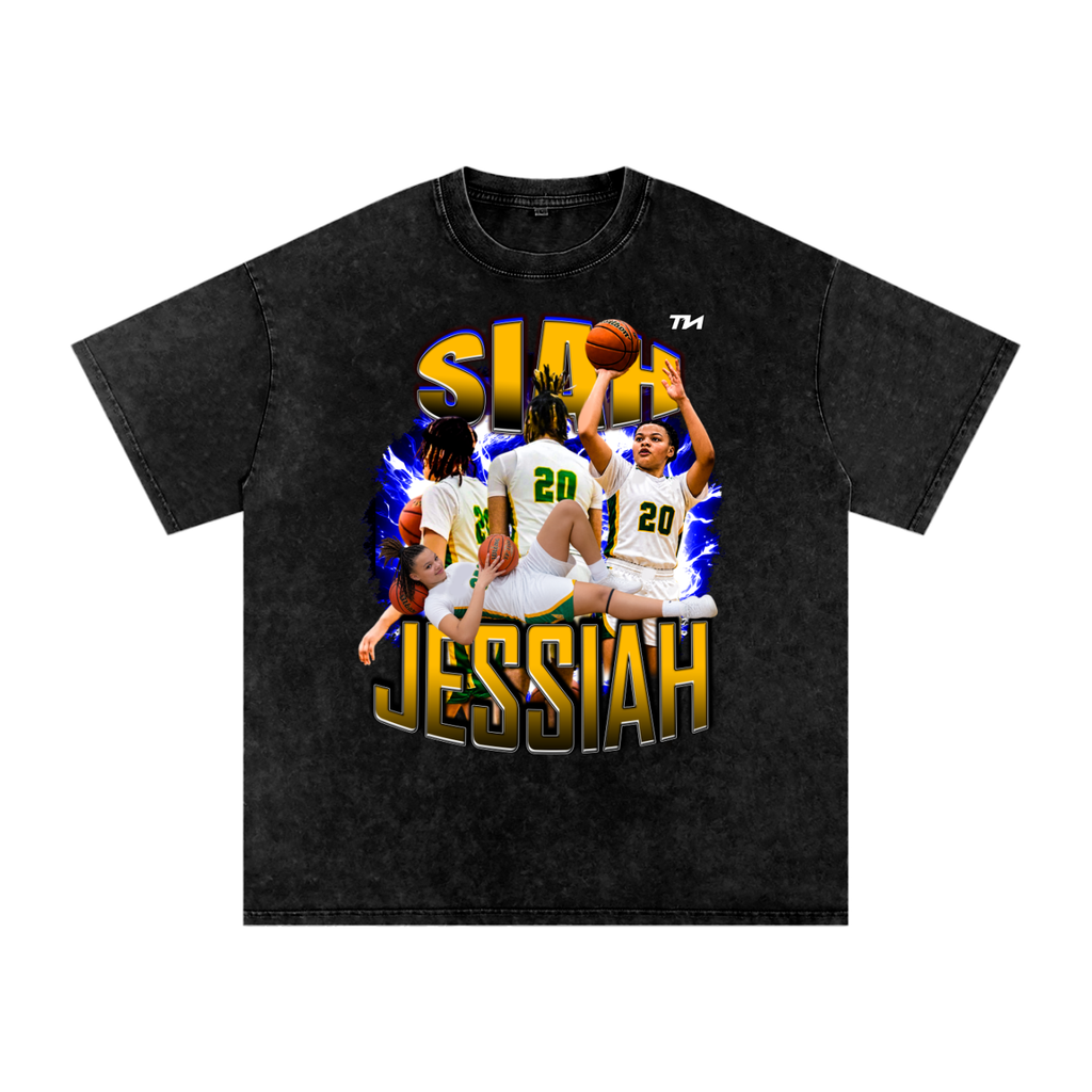 Jessiah Collins Washed Oversized T-Shirt