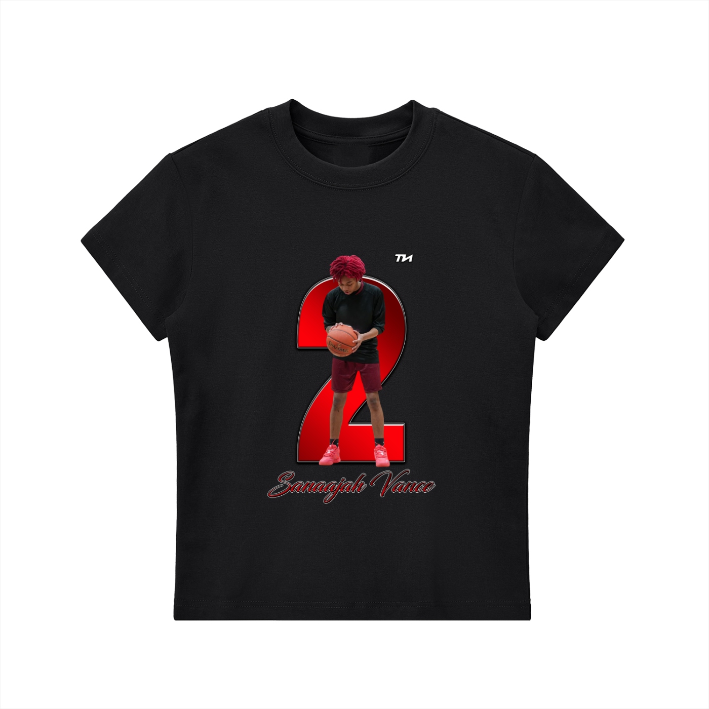 Sanaajah Vance  Bodycon Crewneck T-Shirt
