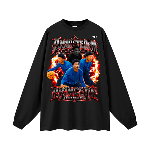 Princetin Johnson Oversized Long Sleeve T-Shirt