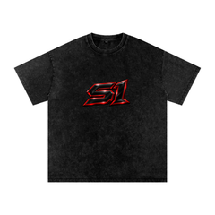 Santonio campbell Washed Oversized T-Shirt