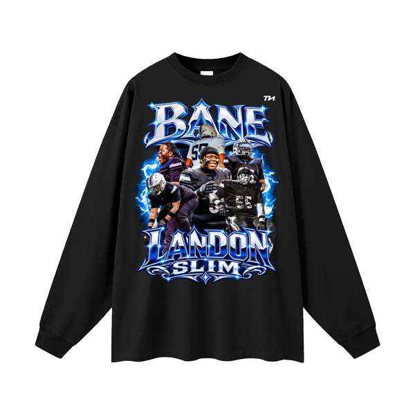 Landon slim Oversized Long Sleeve T-Shirt