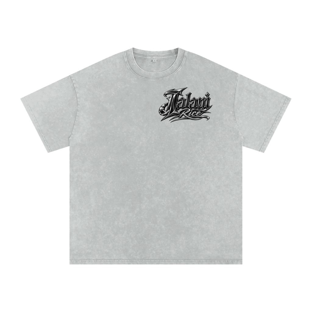 Jalani rice Washed Oversized T-Shirt