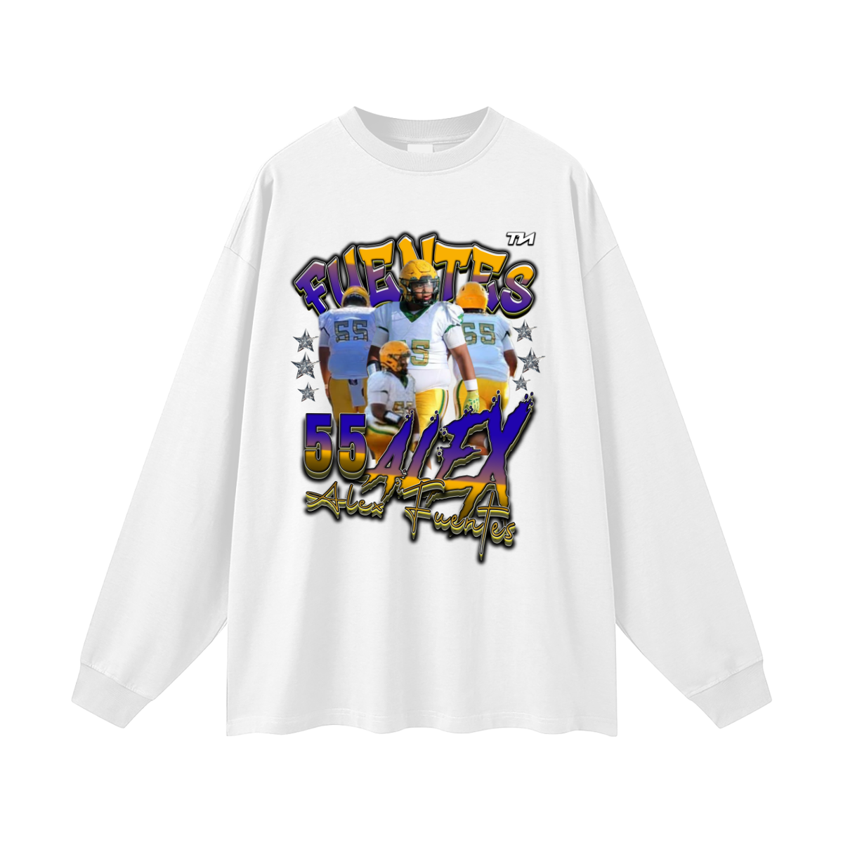 Alex Fuentes Oversized Long Sleeve T-Shirt