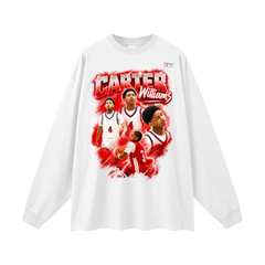 Carter Williams Oversized Long Sleeve T-Shirt