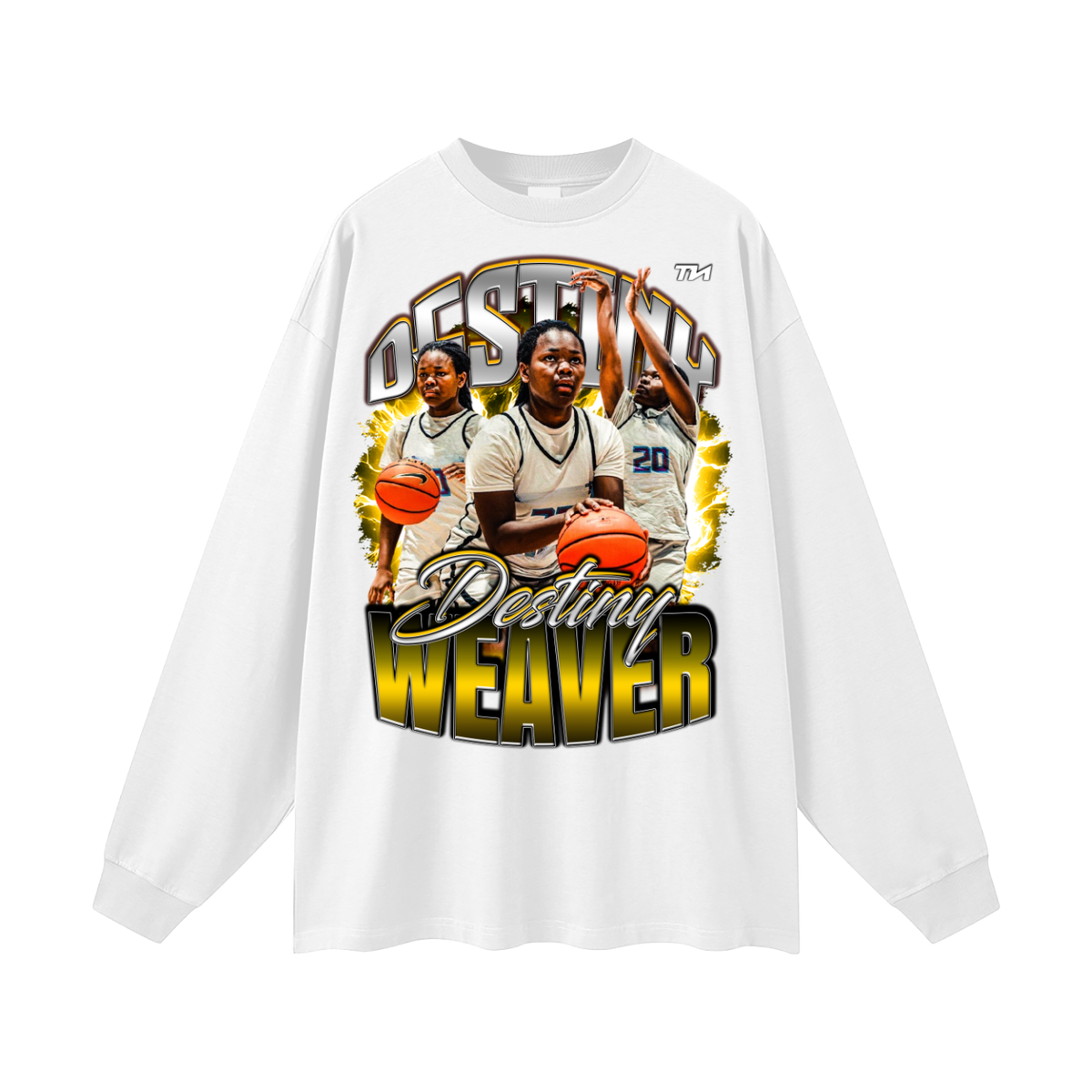 Destiny Weaver Oversized Long Sleeve T-Shirt