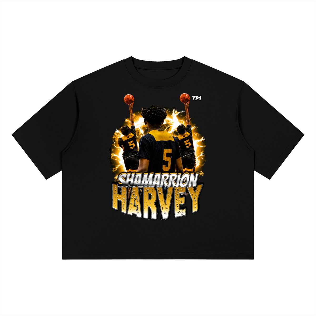 Shamarrion Harvey Heavyweight Boxy T-Shirt