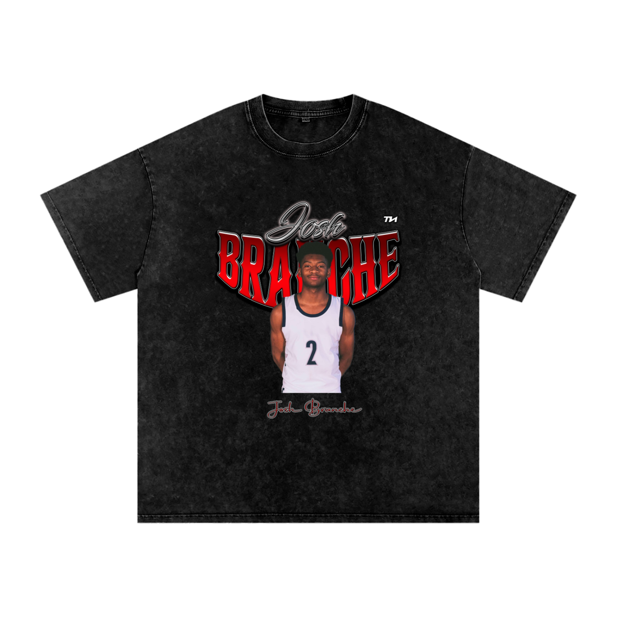 Josh Branche Washed Oversized T-Shirt