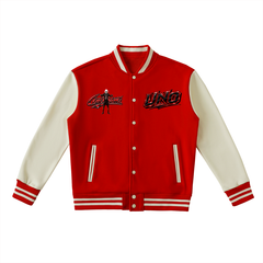 Cortland Two-Tone Fleeced Varsity Jacket