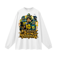 Chris Poorman Oversized Long Sleeve T-Shirt